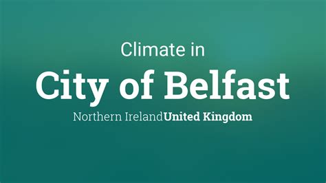 Climate & Weather Averages in City of Belfast, Northern Ireland, United ...