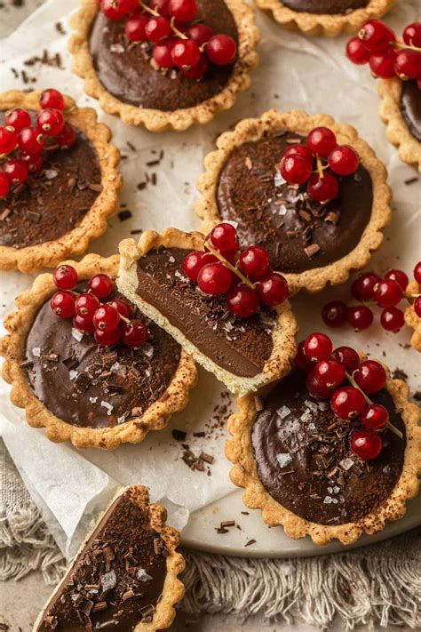 Easy Chocolate Mini Tarts | Emma Duckworth Bakes