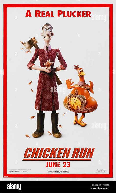 CHICKEN RUN, US advance poster art, from left: Mrs. Tweedy, Rocky, 2000 ...