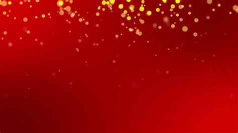 Red Gold Sparkles Background Loop - YouTube