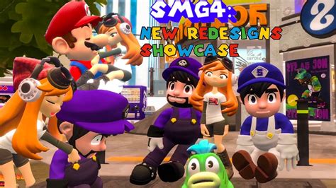 SMG4 New Redesigns Showcase!!! - YouTube