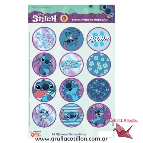 STICKER STITCH x24 - Comprar en GRULLA COTILLÓN