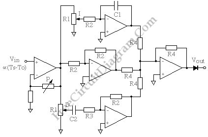 PID – Electronic Circuit Diagram