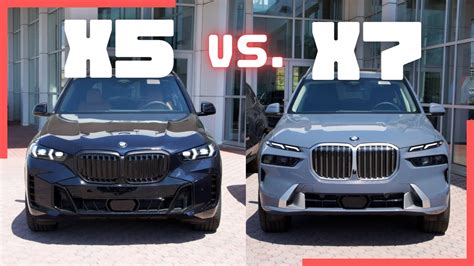 Car Comparison: 2024 BMW X5 vs. 2023 BMW X7! (Size, Engines, Comfort ...