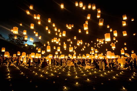 Waisak Lantern Festival: Capturing the Beauty of Night Photography with ...