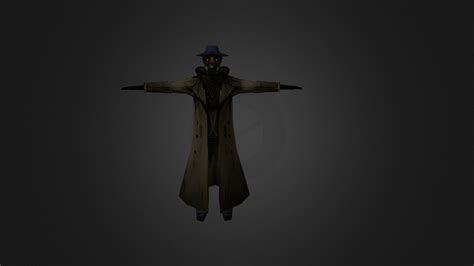 Investigator (Low poly character) - 3D model by loxyrak [8e1ebb9 ...