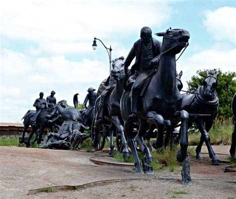 Oklahoma City Riverwalk - Centennial Land Run Monument (with Photos!)