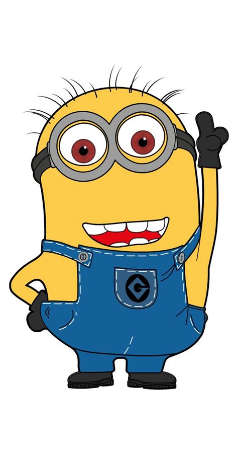 Minion Kevin Sticker | Minions cartoon, Minion drawing, Minion art