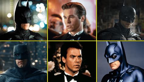 The Best Movie Batman: Pattinson, Bale, Clooney, Kilmer, or Keaton ...