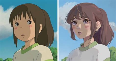 Viral Challenge Has People Redrawing Studio Ghibli Characters In Their ...