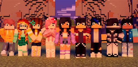 Download Minecraft Girls - Hd Wallpapers | Wallpapers.com