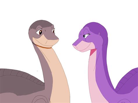 Littlefoot and Ali by J9973 on DeviantArt