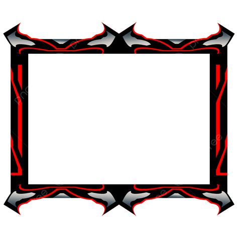 New Design Red And Silver Twitch Live Streaming Overlay Gaming Webcam ...