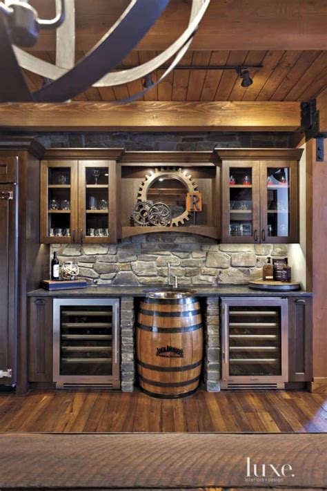 Man Cave Wet Bar Ideas