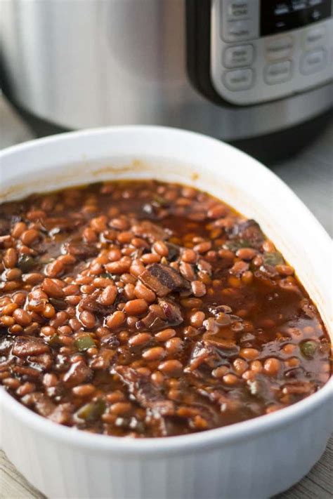 Pressure Cooker Baked Beans - Southern Style | The Foodie Eats