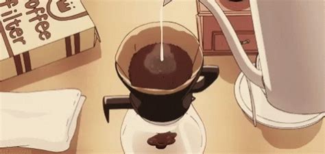 Anime Coffee GIF - Anime Coffee PouringCoffee - Discover & Share GIFs