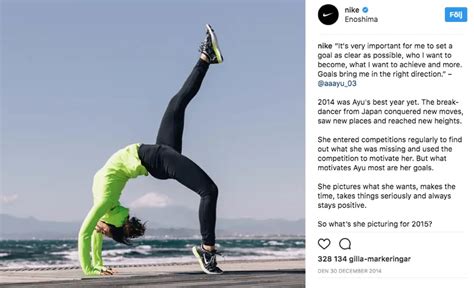 6 tips to play the Instagram game like Nike