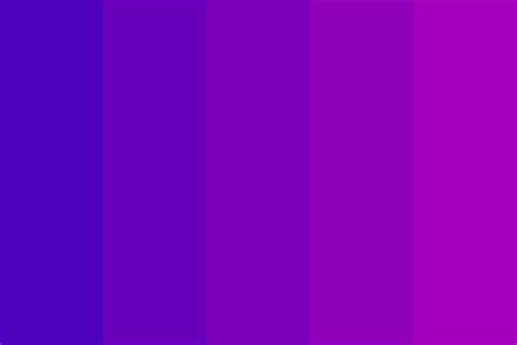 Purple to Violet Color Palette