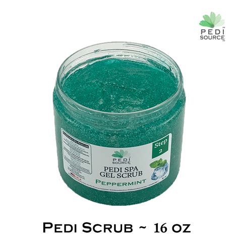 Pedi Scrub ~ 16 Oz (Available in 8 Scents) – PediSource Nail Supply