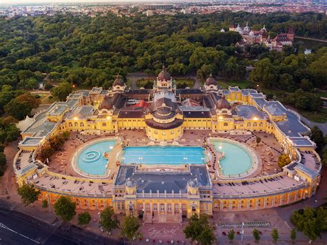 Szechenyi thermal bath, Hungary