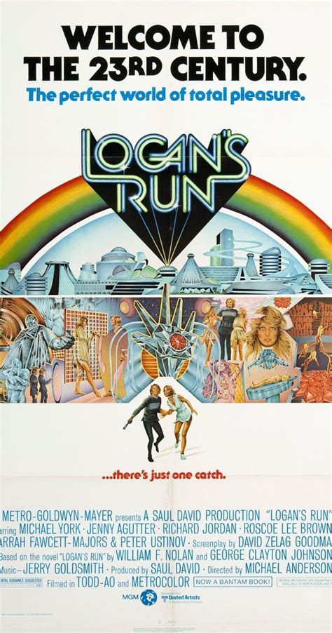 Logan's Run (1976) | Logan's run, Best sci fi movie, Logan's run movie