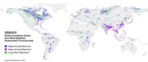 Europe Wetlands Map