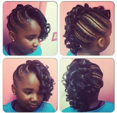 Braids with curls | Braids with curls, Kids braided hairstyles, Girls ...