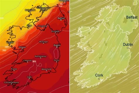 Irish weather forecast - Bright, sunny spells and scattered showers as ...