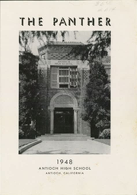 Antioch High School - Panther Yearbook (Antioch, CA), Class of 1948 ...