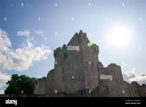 A view to a Ross Castle Stock Photo - Alamy