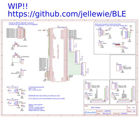 BLE module Master - EasyEDA open source hardware lab