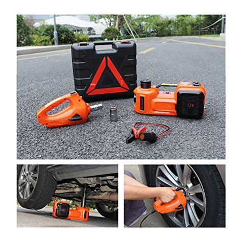 Electric Car Jack 5 Tons Car Floor Jack Hydraulic 12V Multifunctional ...