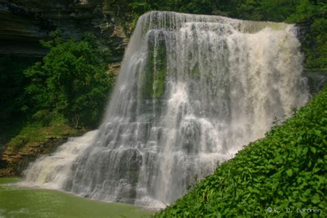 Burgess Falls in Burgess Falls State Park