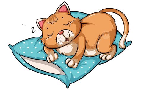 A Cat Taking A Nap Solitary Felis F Catus Vector, Solitary, Felis, F ...