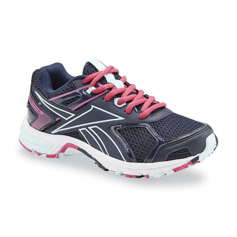 Reebok Women's Quickchase MemoryTech Blue/Pink Running Shoe - Wide ...