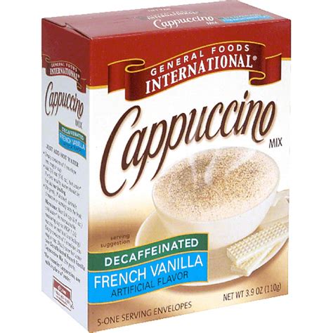 Maxwell House Cappuccino Mix, French Vanilla, Decaffeinated | Shop ...