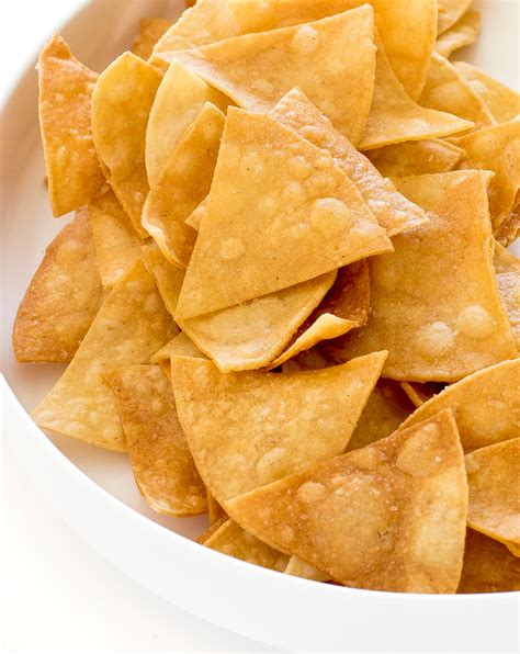 Fried Corn Tortilla Chips Recipe | Deporecipe.co