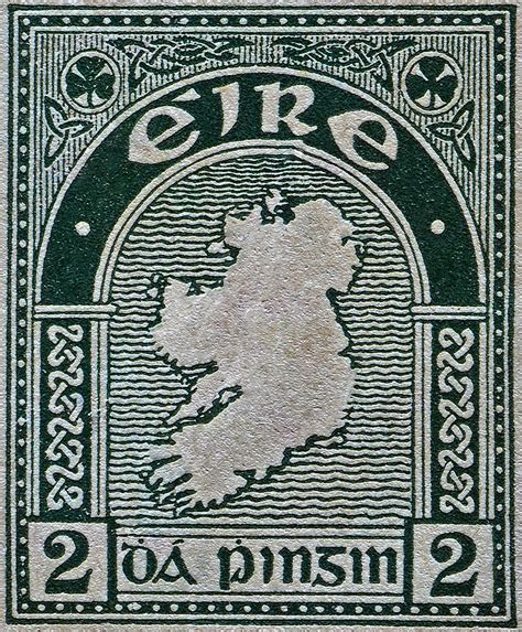 1922 Ireland Eire Stamp Photograph by Bill Owen