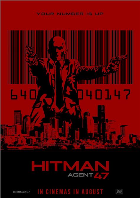 HITMAN AGENT 47 MOVIE POSTER | Hitman agent 47, Agent 47, Hitman