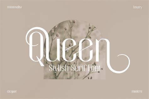 Queen Stylish and Modern Font | Sans Serif Fonts ~ Creative Market