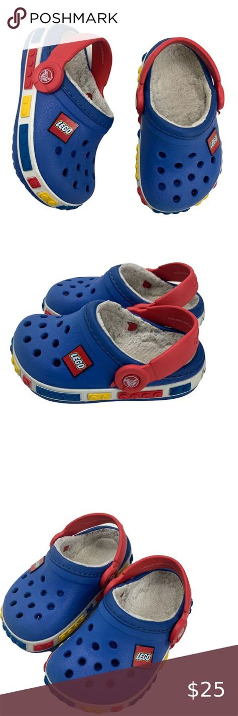 CROCS and Lego Mammoth Lined Clogs. Size 6/7 in 2022 | Crocs, Clogs, Lined