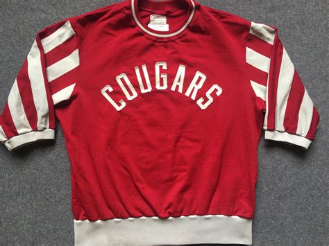 Vintage WSU Cougars basketball shirt - M / L - VintageSportsGear