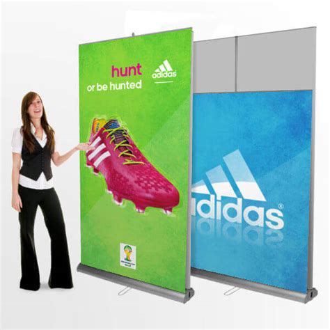 Double Sided Banner Stands | Twin Graphic Banner | Stand Banner