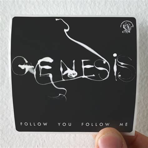 Genesis Follow You Follow Me Album Cover Sticker