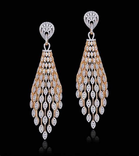 Delicate and Gorgeous! These chandelier earrings by @gehnajewellers1 is ...