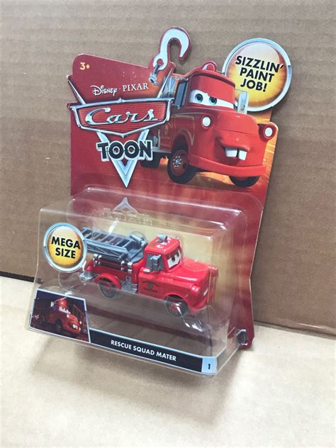 DISNEY CARS TOONS DIECAST - Rescue Squad Mater – Gemdans