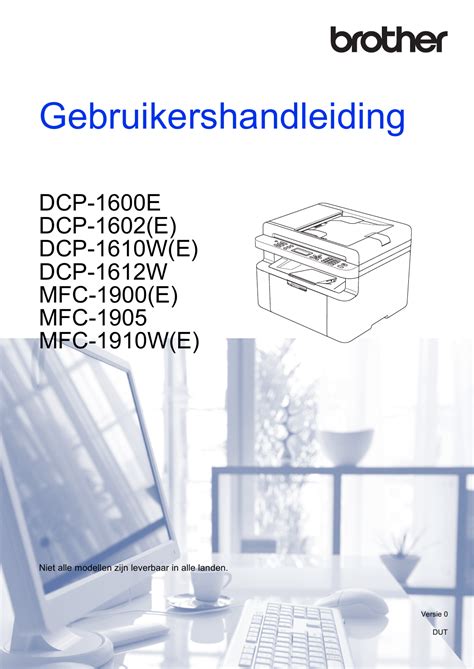 Brother DCP-1612W Printer Owner's Manual | Manualzz