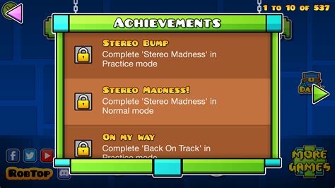 Achievements | Geometry Dash Wiki | FANDOM powered by Wikia