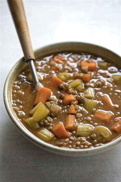 Easy & Healthy Lentil Soup {Under 200 Calories!} | Lil' Luna