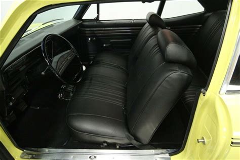 1972 Nova Interior Kit, 2 Door with Front Bench Seat for Deluxe or ...